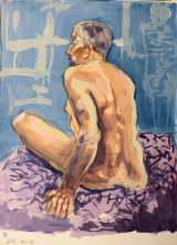 'Clive 38' - Gouache