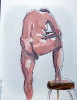 'Clive 32' - Watercolour