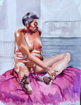 'Clive 34' - Watercolour