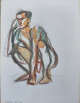 'Dominic 11' - Gouache