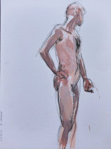 'Dominic2 - 04' - Gouache