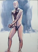 'Dominic2 - 05' - Gouache