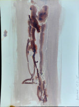 'Dominic 08' - Gouache & beeswax