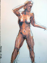 'Francoise-01' Watercolour