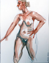 'Hilary 02' - Watercolour