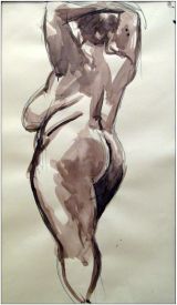 'Lyd' - graphite & wash