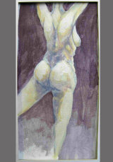 'Marinella 9' - gouache 23 x 11 cm