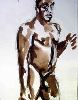 'Matthew' - graphite & wash