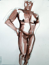 'Matthew' - graphite & wash