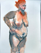 'Sarah 08' - Watercolour