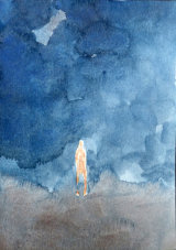 'Selfie 02' - Watercolour