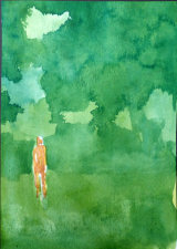 'Selfie 03' - Watercolour