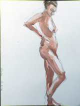 'Sisetta-34' - Gouache & pencil