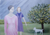 'Sisters' - Oil on canvas