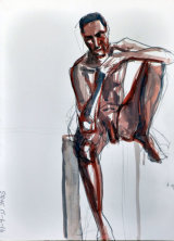 'Steve 15' - Gouache