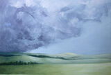 'Summer Storm' - Oil on canvas