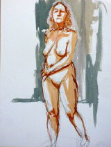 'Tinka 102' - Gouache