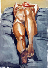 'Tinka 105' - Gouache