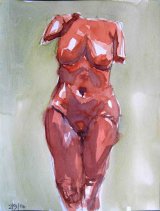 'Torso' - watercolour