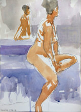 'Vanessa 14' - Gouache