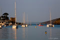Boats in the morning, Polruan