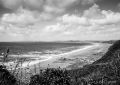Clouds and surf, Whitsand Bay