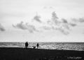 Friends on the beach, Seaton