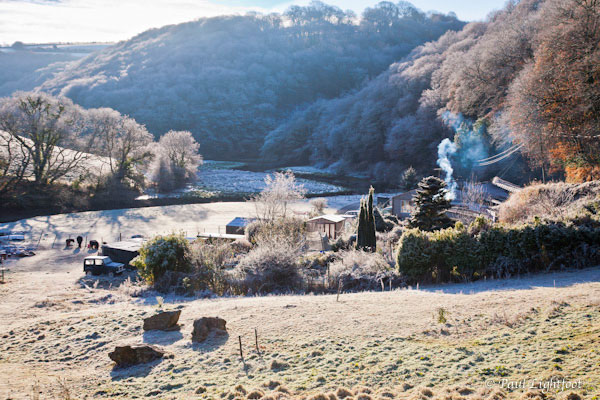 Frosty morning above Watergate