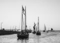 Luggers leaving Looe