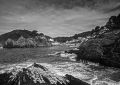 Entrance to Polperro harbour