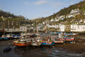 Low tide in Polperro harbour