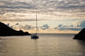 Moored off Polperro