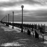 Empty promenade