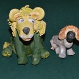 Parsley The Lion and Dill The Dog from The Herbs