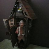 Grandpa Potts in Hut