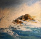 Midst the froth and spume