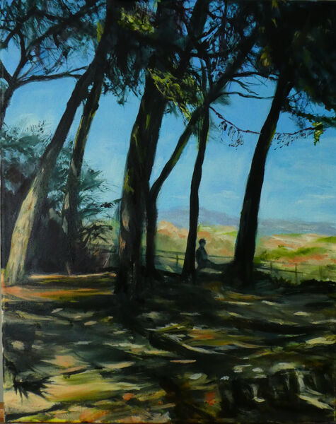 Away From The Heat (42cm x 52cm)