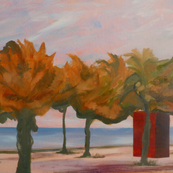 Under the Tamarinds (38cm x 48cm)