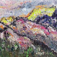 Mont Blanc from our chalet