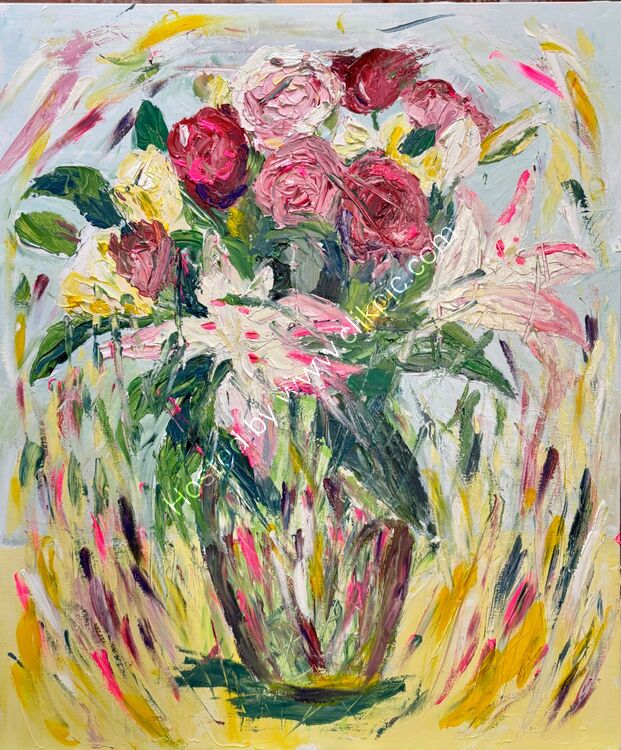 Lilies and Roses
