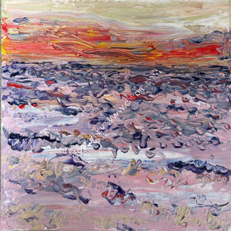 Evening on the beach
