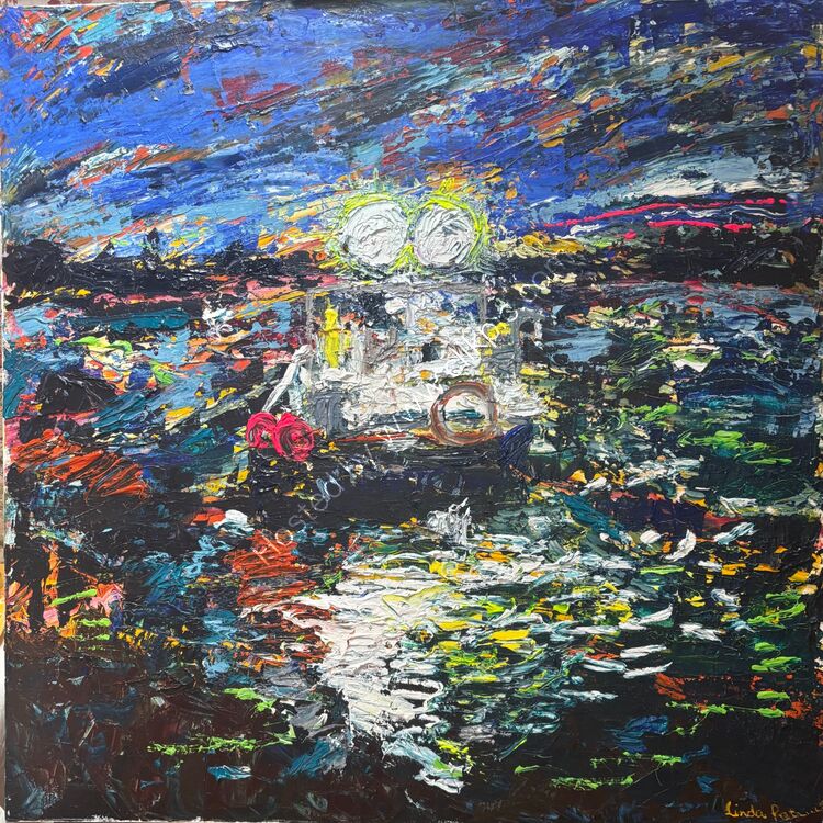 Ma Freen leaving on the evening tide