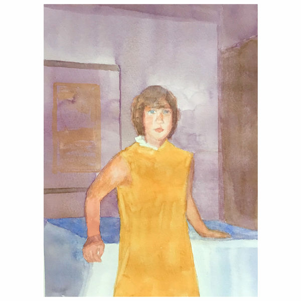 The Orange Yellow Dress