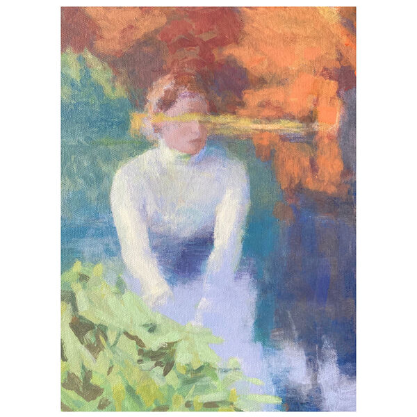 Girl with White Sleeves
