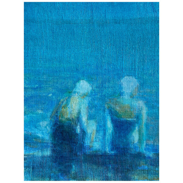 Blue Bathers