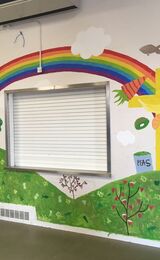 The Priory School, Christchurch. Canteen Mural 2019