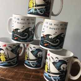 'All at Sea' Mug design