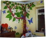 Child's Jungle Mural