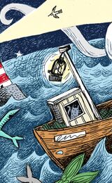 Detail from A Flurry at Sea.
