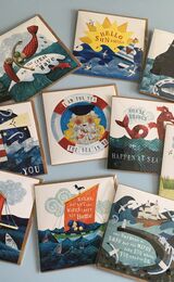 Sea Wisdom Cards -the printed versions.